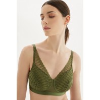 Бюстгальтер Megami Fashion арт. M9109, цвет оливковый