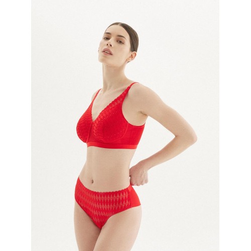 Бюстгальтер Megami Fashion арт. M9109, цвет красный