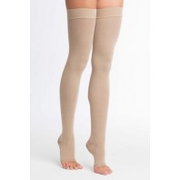 Чулки компрессионные с открытым мыском 1 класса компрессии арт. Ч1(п), цвет кремовый