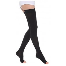 Чулки компрессионные с открытым мыском 1 класса компрессии арт. Ч1(п), цвет черный Чулки компрессионные с открытым мыском 1 класса компрессии арт. Ч1(п), цвет черный