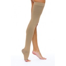 Чулок компрессионный 3 класса компрессии (24-40 мм рт.ст.) с открытым мыском Центр Компресс арт. Ч3, цвет кремовый