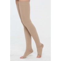 Чулки компрессионные с открытым мыском 2 класса компрессии арт. Ч2(п), цвет кремовый