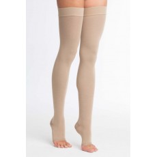 Чулки компрессионные 2 класса компрессии с открытым мыском и силиконовой резинкой Центр Компресс арт. ЧС2(п), цвет кремовый
