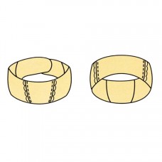 Повязка после отопластики компрессионная арт.201, цвет бежевый