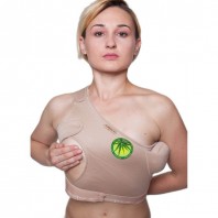 Онкологическая повязка после мастэктомии Elestra для левой удалённой груди арт. 140-3