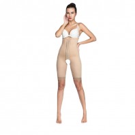 Бандаж женский компрессионный с высоким поясом однослойный Elestra арт. 300, цвет бежевый