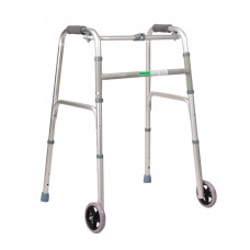 Ходунки складные однокнопочные на колёсах с регулируемой высотой Ergoforce арт. Е 2223 (Е 0201)