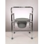 Кресло-туалет складное со спинкой Ergoforce арт. E 0801