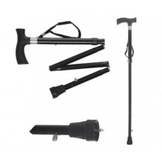 Трость складная опорная с УПС Ergoforce арт. Е 0601у цвет черный