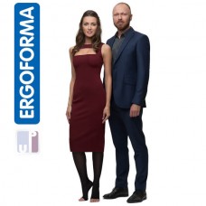 Компрессионные чулки 2 класс компрессии Ergoforma арт. EU 226, цвет черный