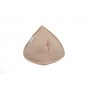 Послеоперационный экзопротез молочной железы Evita треугольной симметричной формы арт. ПГЖ треугольный симметричный текстильный