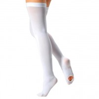Антиэмболические чулки ИНТЕКС 2 класс компрессии с резинкой на силиконовой основе арт. АМЧ-2к