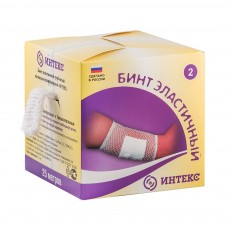 Бинт трубчатый "ИНТЕКС" (25 М) р-р II арт. ИТБ(25)-2