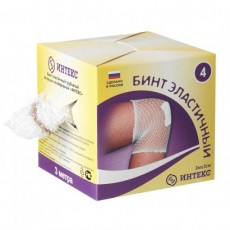 Бинт трубчатый "ИНТЕКС" (3 М) р-р IV арт. ИТБ(3)-4