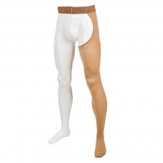 Моночулок с поясом 1 класса компрессии с закрытым носком для левой ноги по индивидуальным меркам