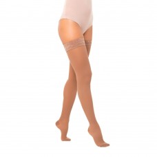 Компрессионные чулки Интекс Fleur с ажурной силиконовой резинкой 2 класс компрессии 2 рост арт. ФЧЖ-2р2к, цвет бежевый