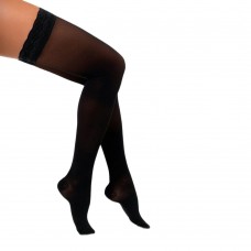 Компрессионные чулки Интекс Fleur с ажурной силиконовой резинкой 2 класс компрессии 1 рост арт. ФЧЖ-1р2к, цвет черный Компрессионные чулки Интекс Fleur с ажурной силиконовой резинкой 2 класс компрессии 1 рост арт. ФЧЖ-1р2к, цвет черный