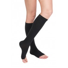 Гольфы с открытым носком Linea Benessere 1 класс компрессии арт.400/2, цвет черный Гольфы с открытым носком Linea Benessere 1 класс компрессии арт.400/2, цвет черный