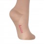 Чулки компрессионные Luomma Idealista с простой резинкой на силиконовой основе с закрытым носком 2 класс компрессии рост long (72-83 см) арт. ID-300, цвет карамель
