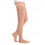 Чулки компрессионные Luomma Idealista с простой резинкой на силиконовой основе с закрытым носком 2 класс компрессии рост long (72-83 см) арт. ID-300, цвет карамель