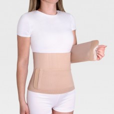 Бандаж абдоминальный высотой 26 см Экотен арт. ПО-26, цвет бежевый