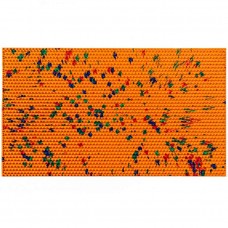 Коврик игольчатый большой Ляпко, шаг игл 7,0 мм, цвет оранжевый
