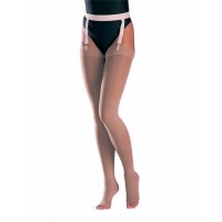 Компрессионные чулки под пояс mediven FORTE 2 класса компрессии с открытым носком (AG-72-83 см) арт. 323, цвет черный