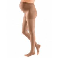 Компрессионные колготки для беременных mediven plus 1 класса компрессии с открытым носком (AG-62-71 см) арт. 114, цвет карамель