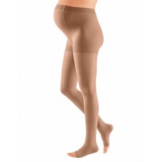 Компрессионные колготки для беременных mediven plus 1 класса компрессии с открытым носком (AG-62-71 см) арт. 114, цвет карамель
