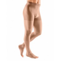 Компрессионное мужское трико mediven plus 2 класса компрессии с открытым носком (AG-72-83 см) арт. 215, цвет черный