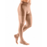 Компрессионное мужское трико mediven plus 2 класса компрессии с открытым носком (AG-72-83 см) арт. 215, цвет черный