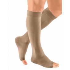 Компрессионные гольфы mediven plus 1 класса компрессии с открытым носком (AD-39-44см) арт.101, цвет черный