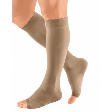 Компрессионные гольфы mediven plus 2 класса компрессии с открытым носком (AD-34-38см) арт.202, цвет карамель