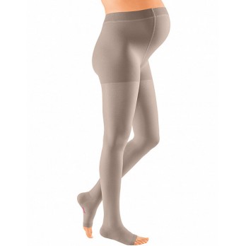 Компрессионные колготки для беременных mediven plus 3 класса компрессии с открытым носком (AG-72-83 см) арт. 413, цвет черный