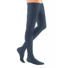 Компрессионные чулки с силиконовой резинкой на широкое бедро mediven COMFORT 1 класса компрессии (AG-72-83 см) арт. CC169W, цвет карамель