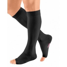 Компрессионные гольфы mediven plus 2 класса компрессии с открытым носком (AD-39-44см) арт.201, цвет карамель