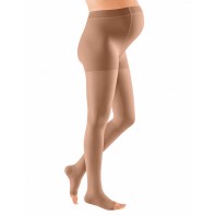 Компрессионные колготки для беременных mediven plus 2 класса компрессии с открытым носком (AG-62-71 см) арт. 214, цвет черный