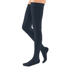 Компрессионные чулки с кружевной силиконовой резинкой на широкое бедро mediven COMFORT 2 класса компрессии (AG-72-83 см) арт. CC261W, цвет бежевый