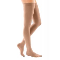 Компрессионные чулки с силиконовой резинкой на широкое бедро mediven COMFORT 2 класса компрессии (AG-62-71 см) арт. CC259W, цвет бежевый