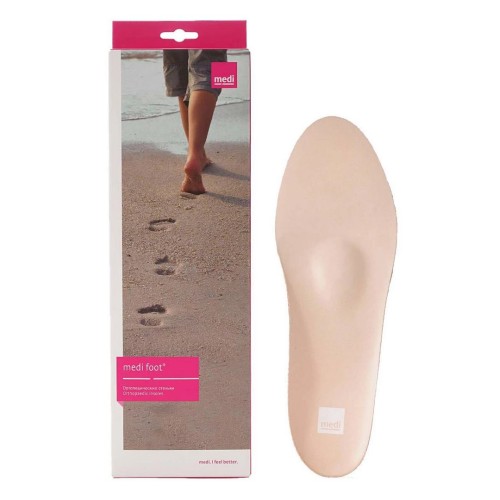 Стельки ортопедические medi foot natural перфорированные арт. PI090
