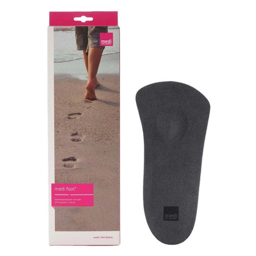 Стельки ортопедические medi foot comfort 3/4 wide, широкая арт. PI052