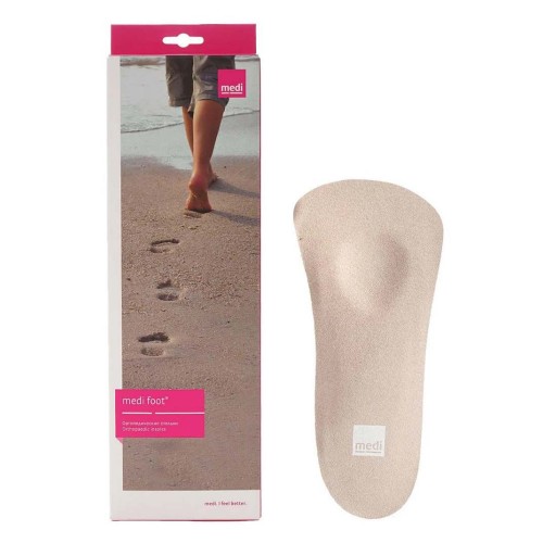 Стельки ортопедические medi foot comfort 3/4 narrow, зауженная арт. PI068