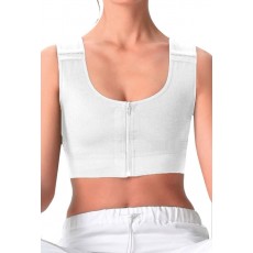 Лиф косметологический компрессионный lipomed bra арт. 844, белый