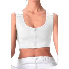 Лиф косметологический компрессионный lipomed bra арт. 844, белый