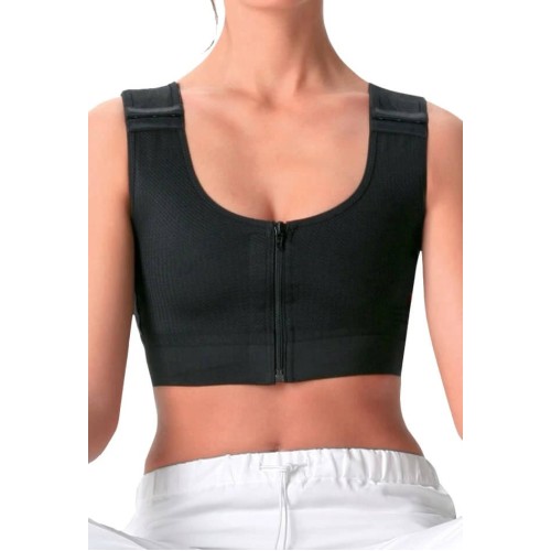 Лиф косметологический компрессионный lipomed bra арт. 844, черный