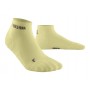 Мужские ультратонкие короткие носки CEP для бега арт. C09UUM-ZG, цвет лайм