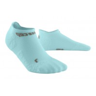 Женские компрессионные  ультратонкие короткие носки CEP для бега арт. C0UUW-S, цвет голубой