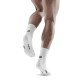 Мужские компрессионные  носки CEP CLASSIC для бега арт. C102CM-0, цвет белый