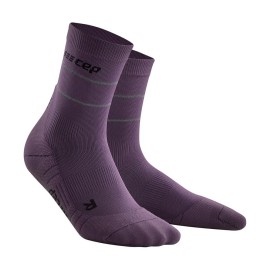 Женские компрессионные носки CEP Reflective арт. C103RW-P, цвет фиолетовый