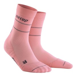 Женские компрессионные носки CEP Reflective арт. C103RW-4, цвет розовый